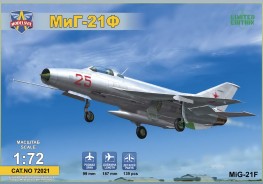 MiG-21F(Izdeliye "72") Soviet supersonic fighter