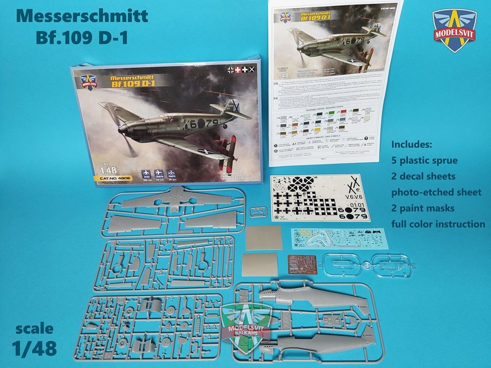 Details about   Avis Models 1/72 MESSERSCHMITT Bf-109D-1 German Fighter 