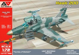 Scale model  Hawk 200 light multirole fighter (reg No: ZJ201)