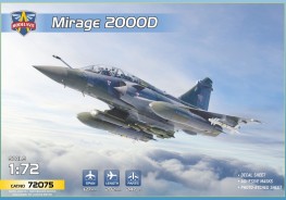 Scale model  Mirage 2000D with SCALP EG missile