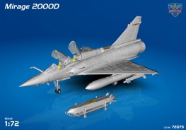 Mirage 2000D with SCALP EG missile