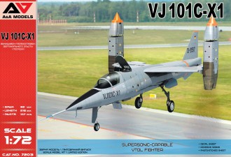 Макети  VJ 101C-X1 Supersonic-capable VTOL fighter