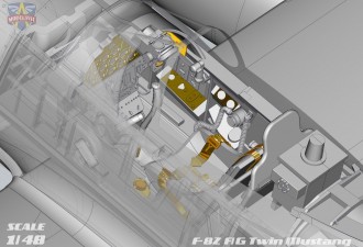 Макети  F-82F/G "Twin Mustang"