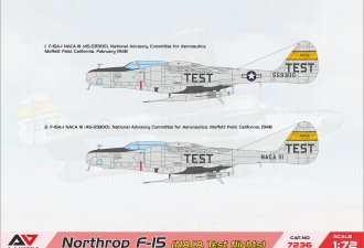 Макети  F-15A "Reporter" (NACA Test flights)
