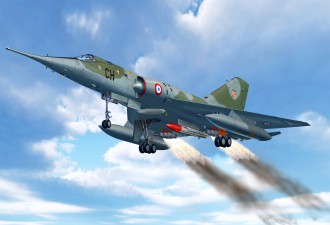 Scale model  Mirage IVP with ASMP missile
