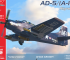 Scale model A-1E "SkyRaider" attack aircraft (US NAVY)